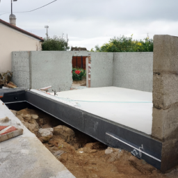 Agrandissement terrasse pour jardin suspendu Selestat